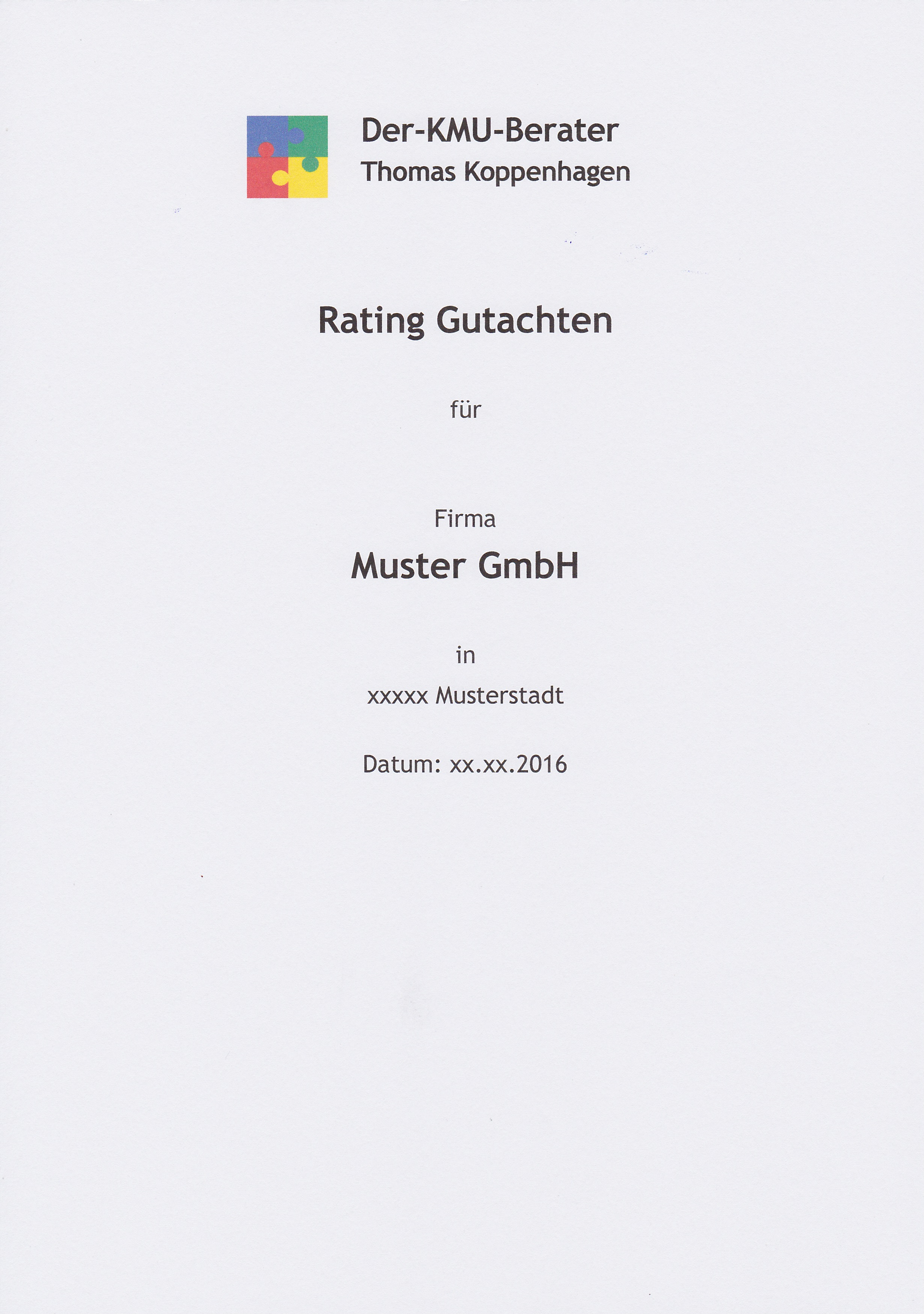 Rating-Gutachten